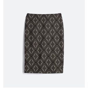 Renee C Elvira Lace Pencil Skirt